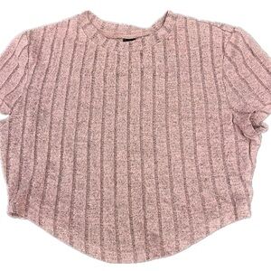 SHEIN Mauve Textured Sweater